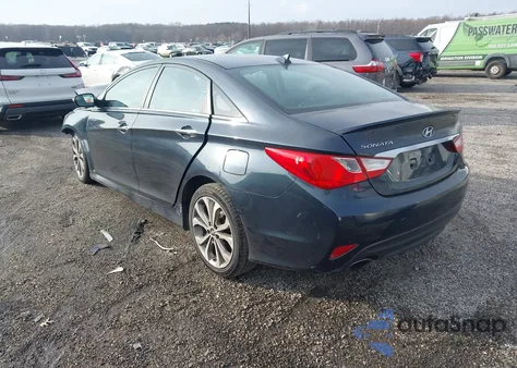2014 Hyundai Sonata Se from USA, damaged, VIN 5NPEC4AC7EH887300